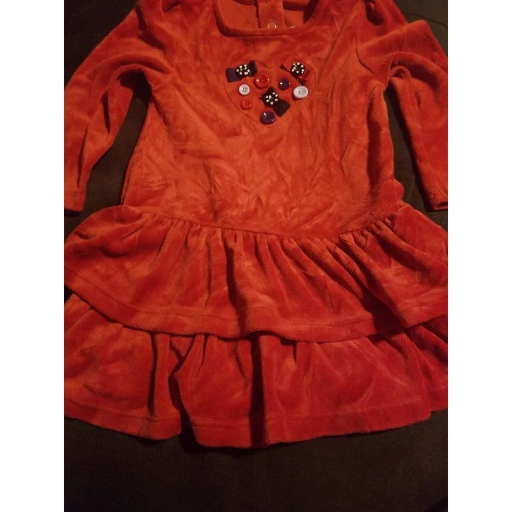 Gymboree winter penguin button dress size‎ 2t